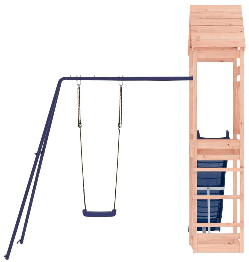 Conjunto de brincar para exterior madeira de douglas maciça