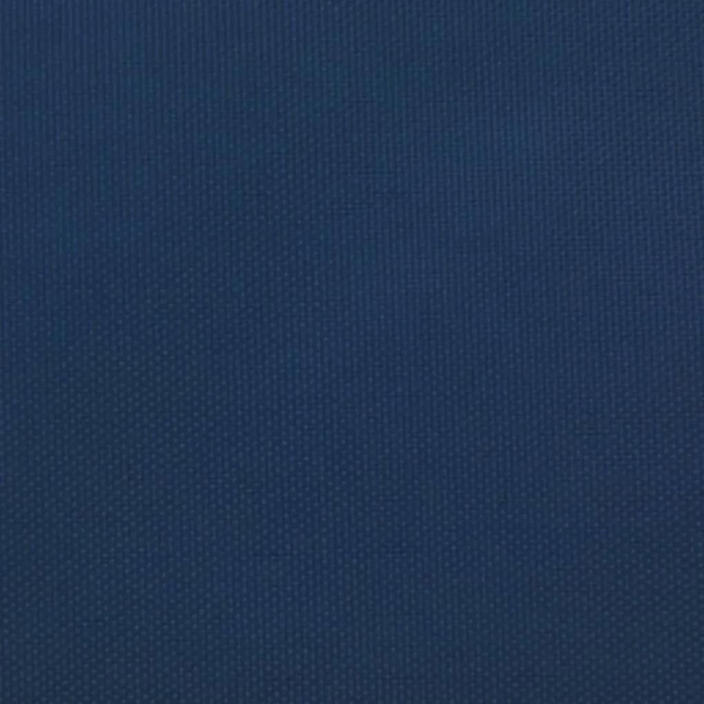 Para-sol estilo vela tecido oxford quadrangular 3,6x3,6 m azul