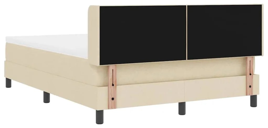 Cama Box com Colchão - Creme, 140 x 200 cm