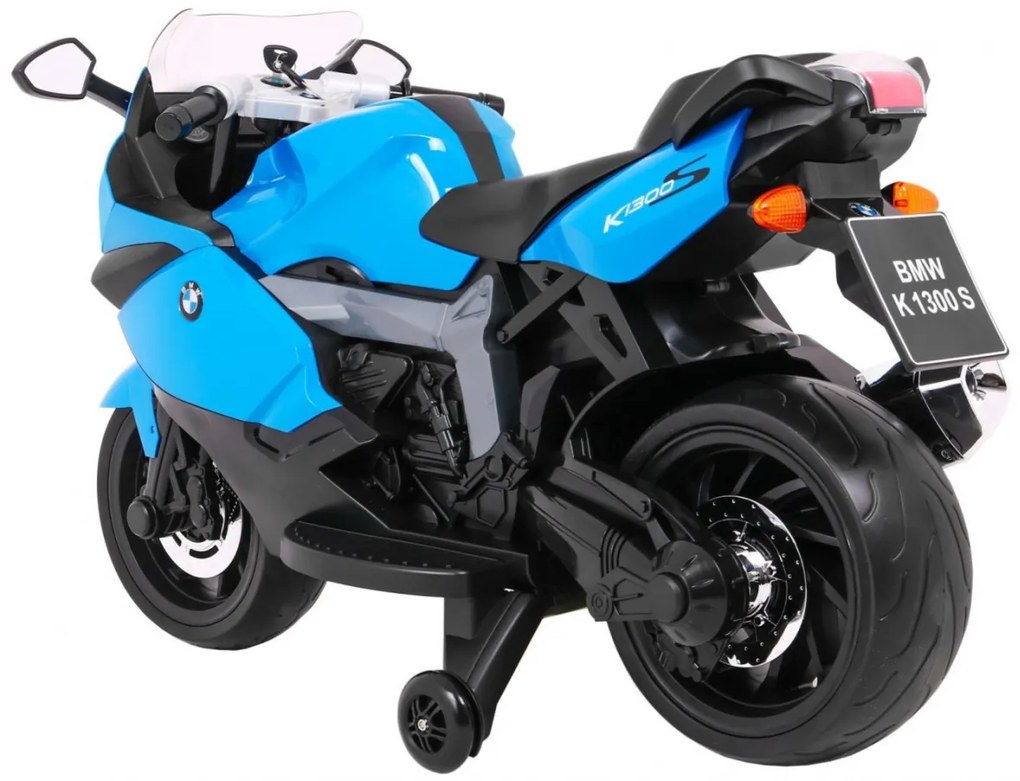 Mota elétrica para Crianças 12V BMW K1300S, Rodas Espuma EVA Azul