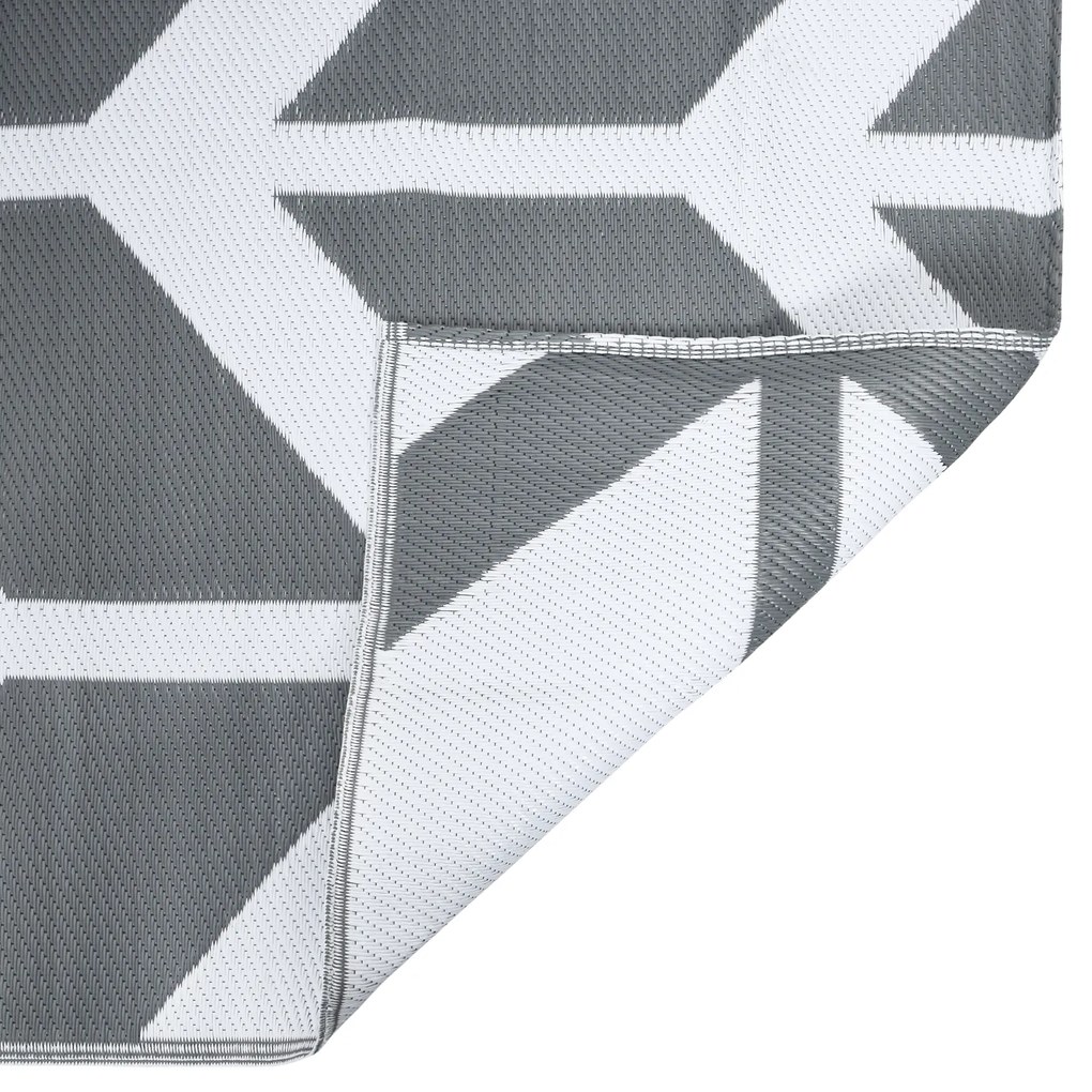 Tapete Exterior ARAKIL Cinzento Polipropileno 300 x 400 cm