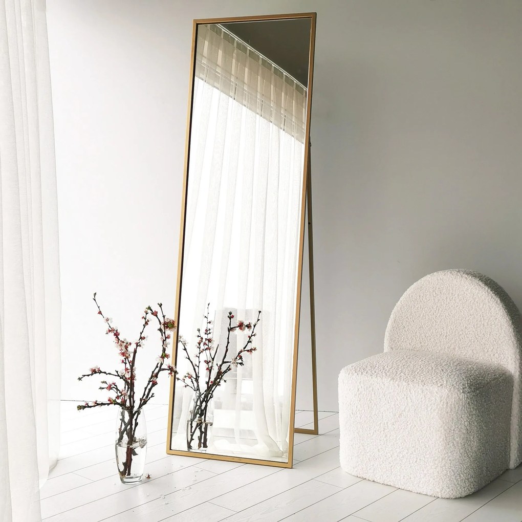Espelho Cheval Cool – Dourado – 50x170x60 cm