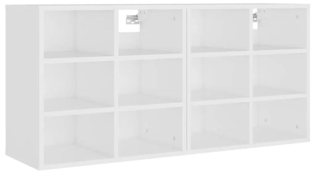 Sapateira 2 pcs 52,5x30x50 cm branco