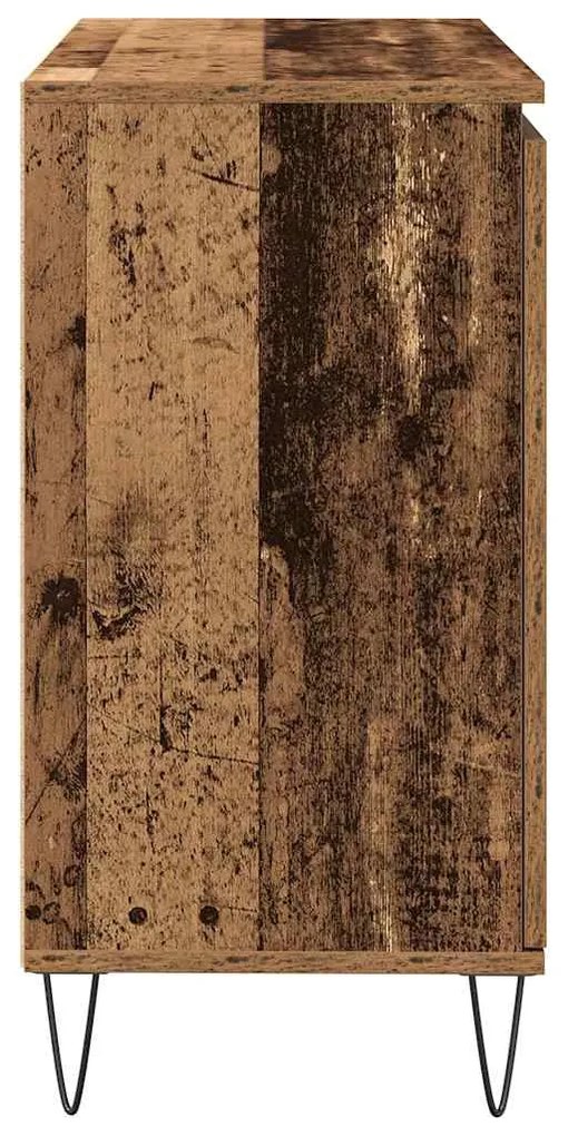 Aparador 104x35x70 cm derivados de madeira madeira velha