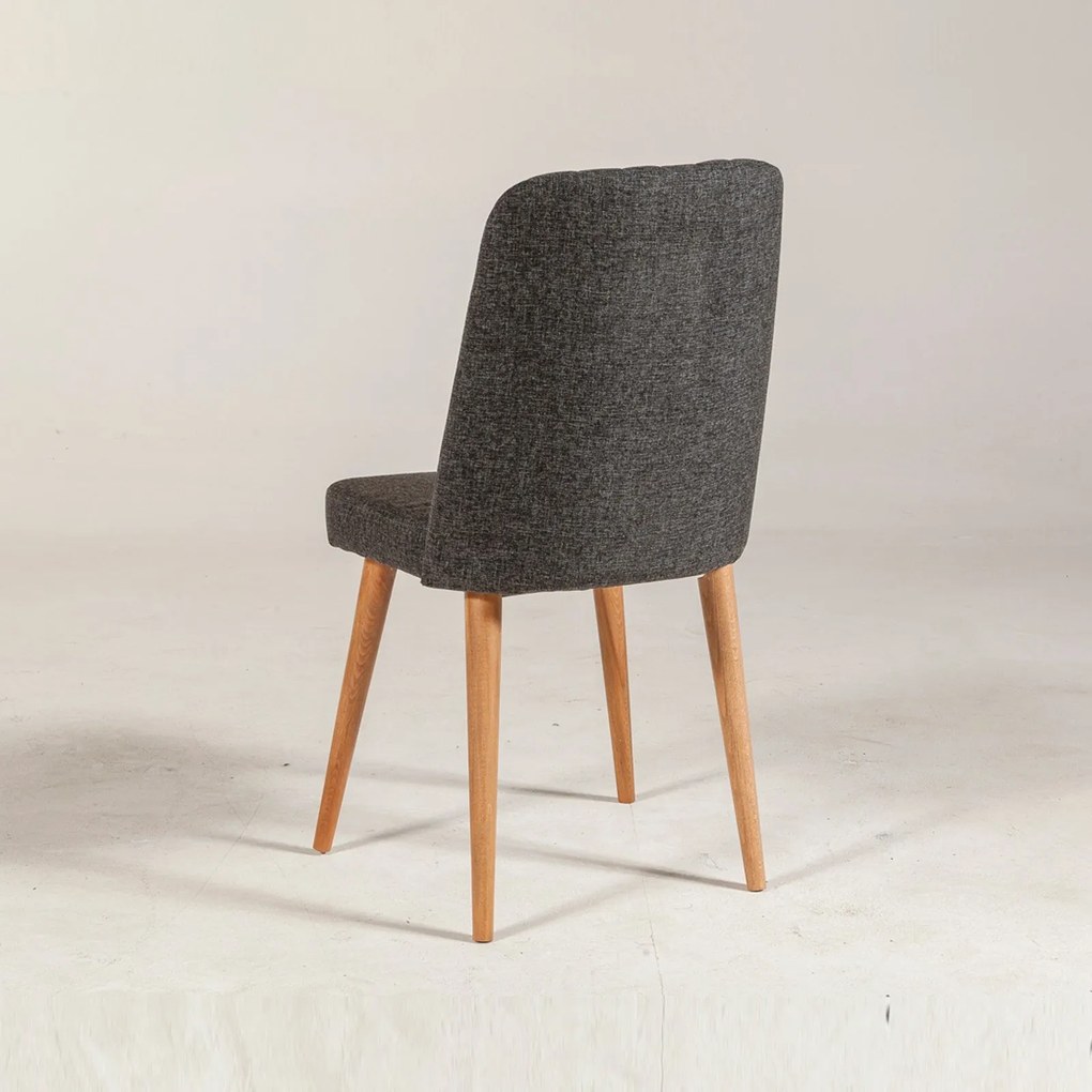 Cadeira Vina – Atlantic Pine Anthracite – 47x89x46 cm