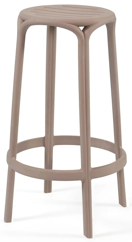 Banco Alto WOODY 67H - Pack 30 unidades, Turtle Dove