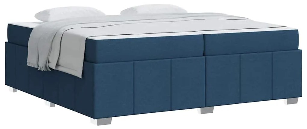 Estrutura da Cama Outros Azul 200 x 200 cm tecido