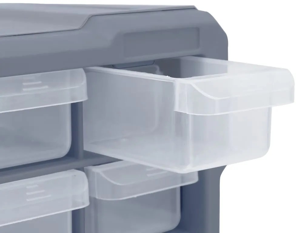 Caixa organizadora com 39 gavetas 38x16x47 cm
