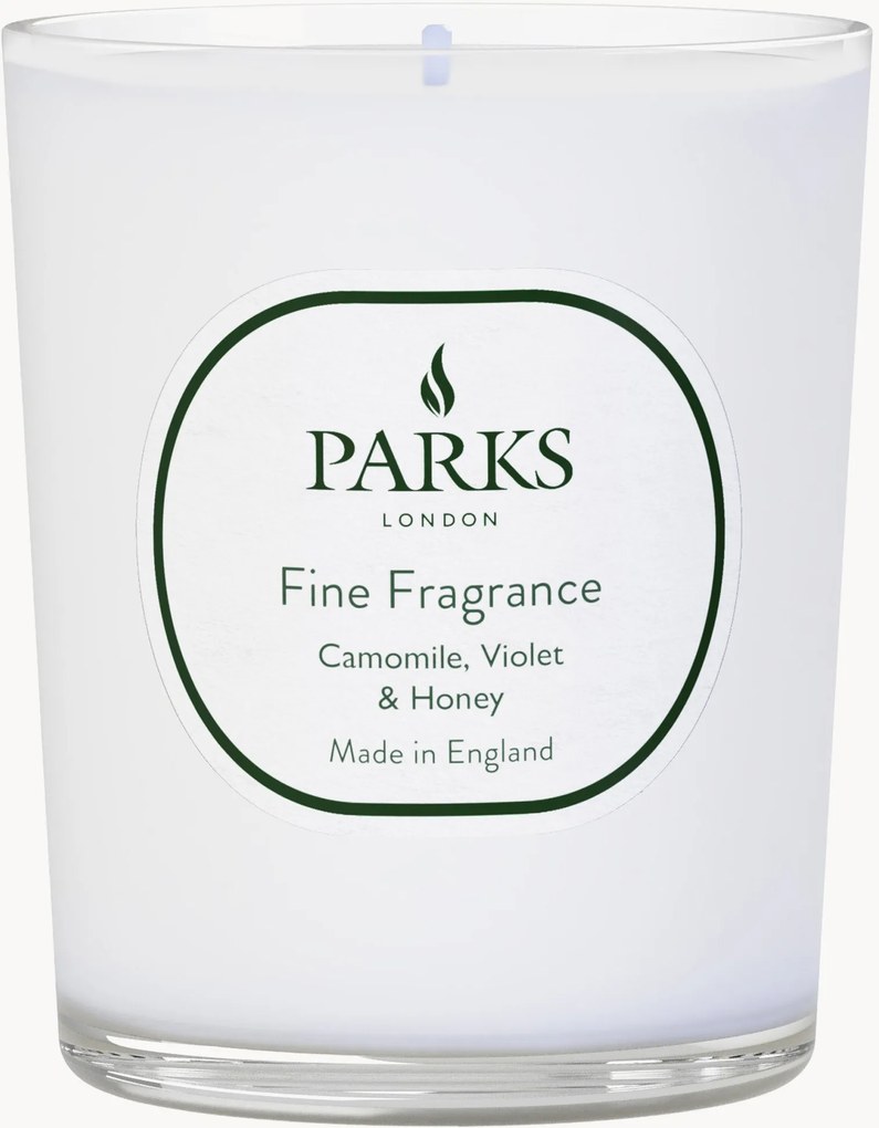 Vela perfumada artesanal Fine Fragrance (camomila, violeta, mel)