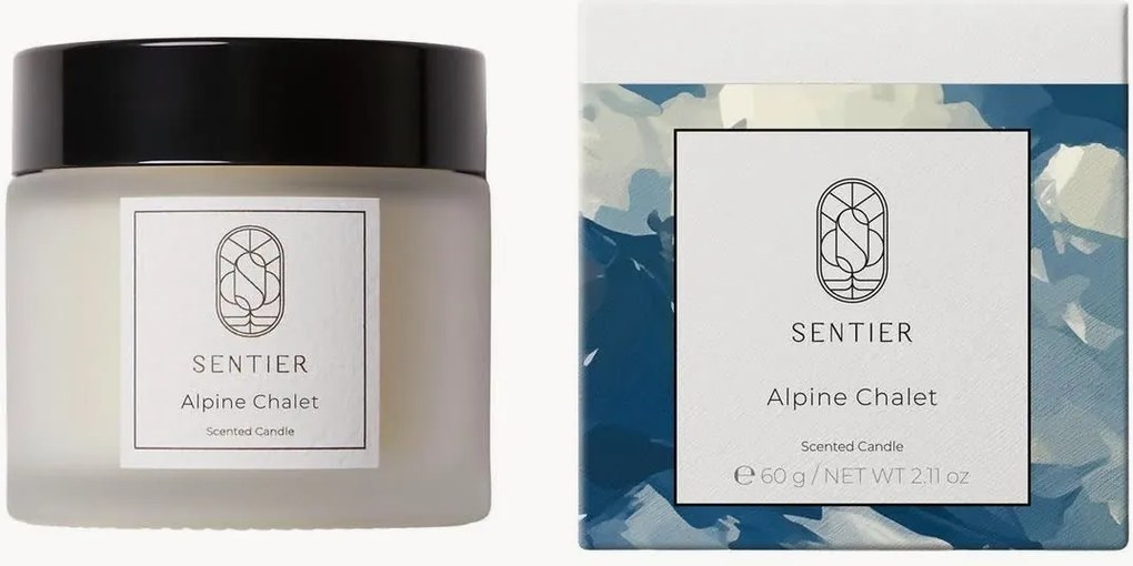 Vela perfumada Alpine Chalet (bergamota)