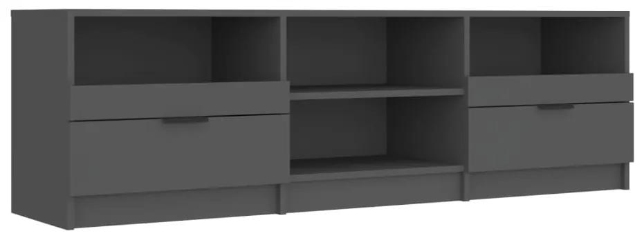 Móvel de TV 150x33,5x45 cm derivados de madeira preto