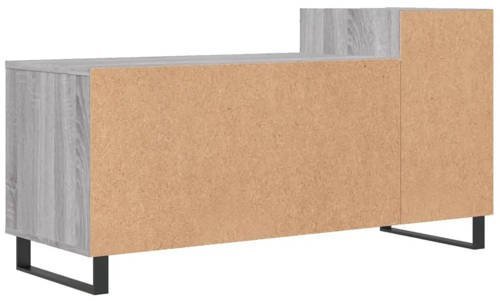 Móvel de TV 100x35x55 cm derivados de madeira cinzento sonoma