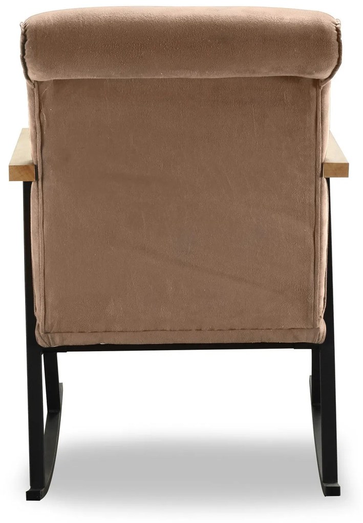 Cadeira de Balanço Yoka – Castanho Claro – 86x71x65 cm