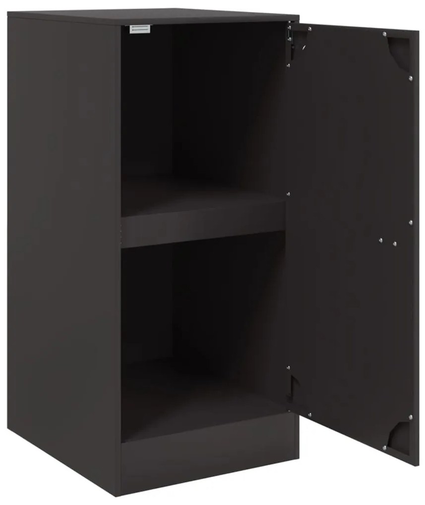 Aparador 34,5x39x73 cm aço preto