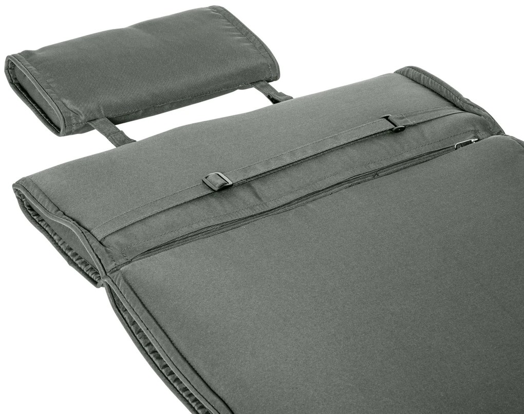 Almofada para Espreguiçadeira 198x53x5cm Almofada Suave para Espreguiç