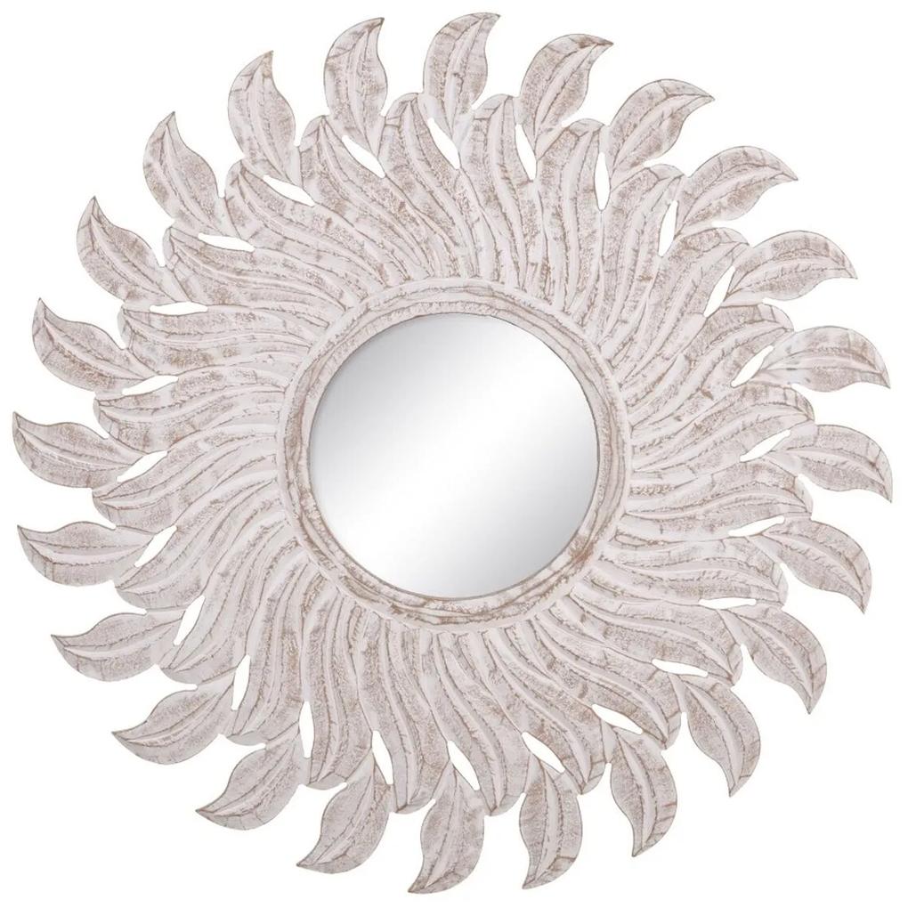 Espelho de Parede 80 X 1,75 X 80 cm Branco Dmf