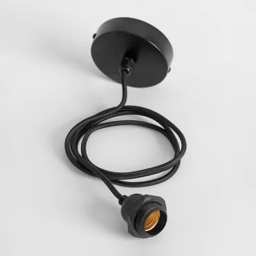 Cabo Para Candeeiro De Teto Para Exterior Em Polietileno Hannon Preto - Sklum