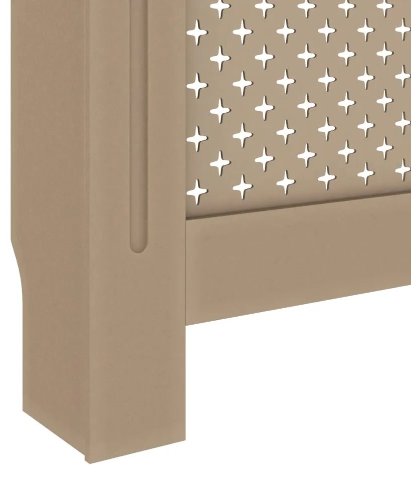 Cobertura de radiador 152x19x81,5 cm MDF