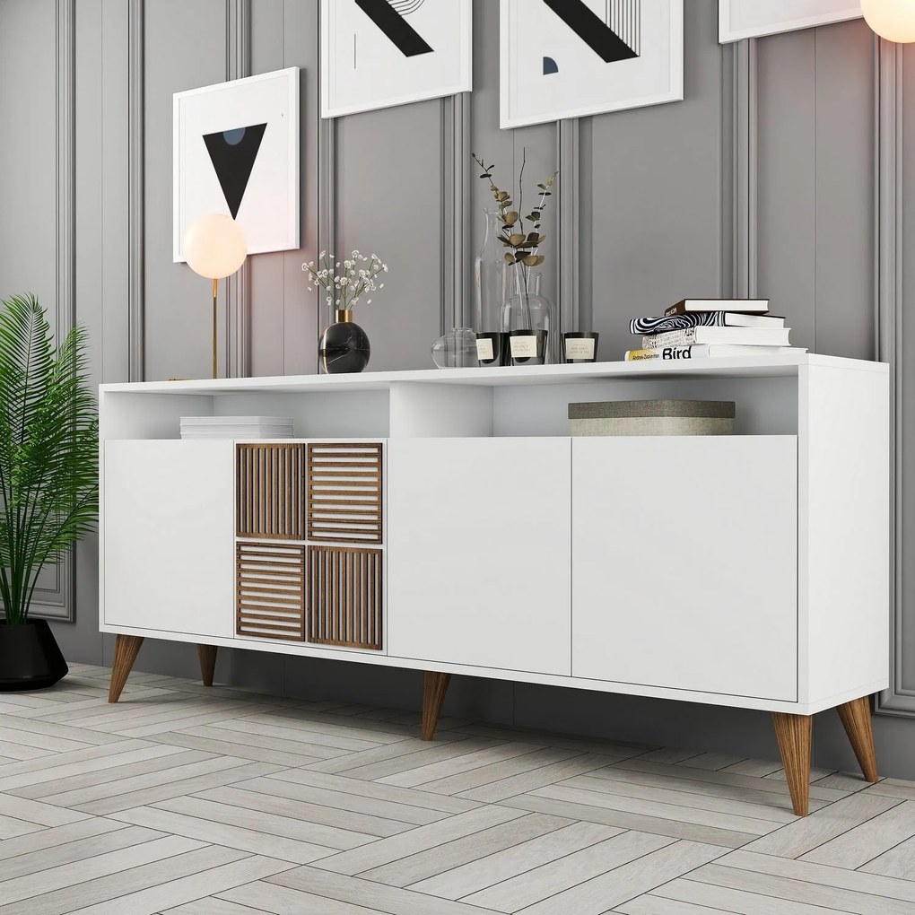 Console Milan – Branco – 180x78x35 cm