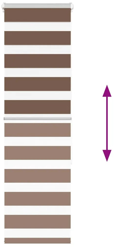 Cortina de zebra 45x150 cm largura do tecido 40,9 cm poliéster