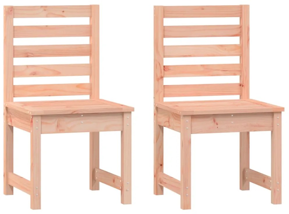 3 pcs conjunto de bistrô para jardim madeira de douglas maciça