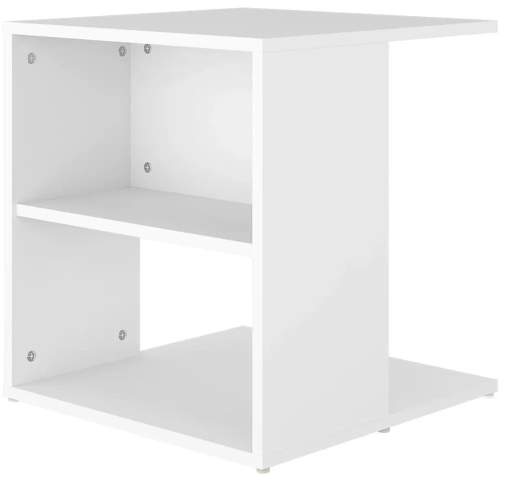 Mesa de apoio 45x45x48 cm contraplacado branco