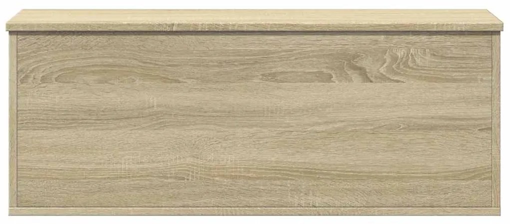 Caixa de arrumação 90x35x35 cm deriv. madeira carvalho sonoma