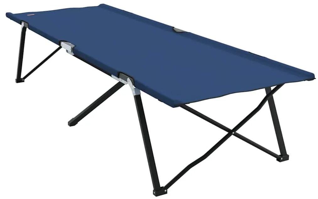 Cama Dobrável com Bolsa Azul em Tecido Oxford 600D