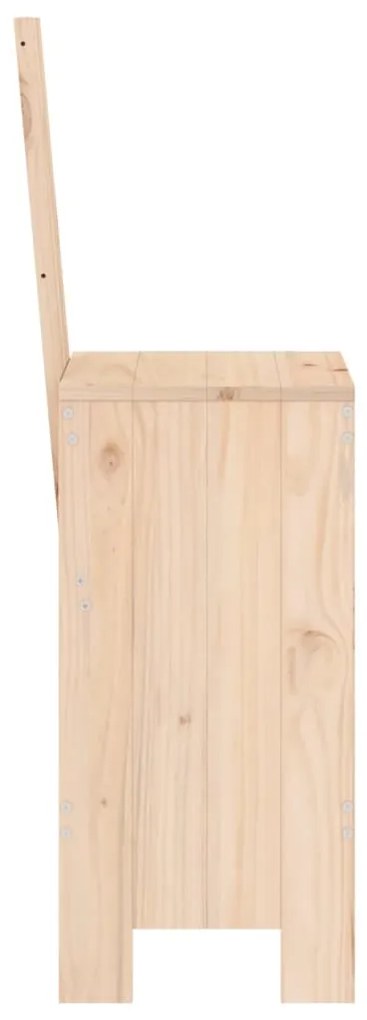 Cadeiras de bar 2 pcs 40x42x120 cm madeira de pinho maciça