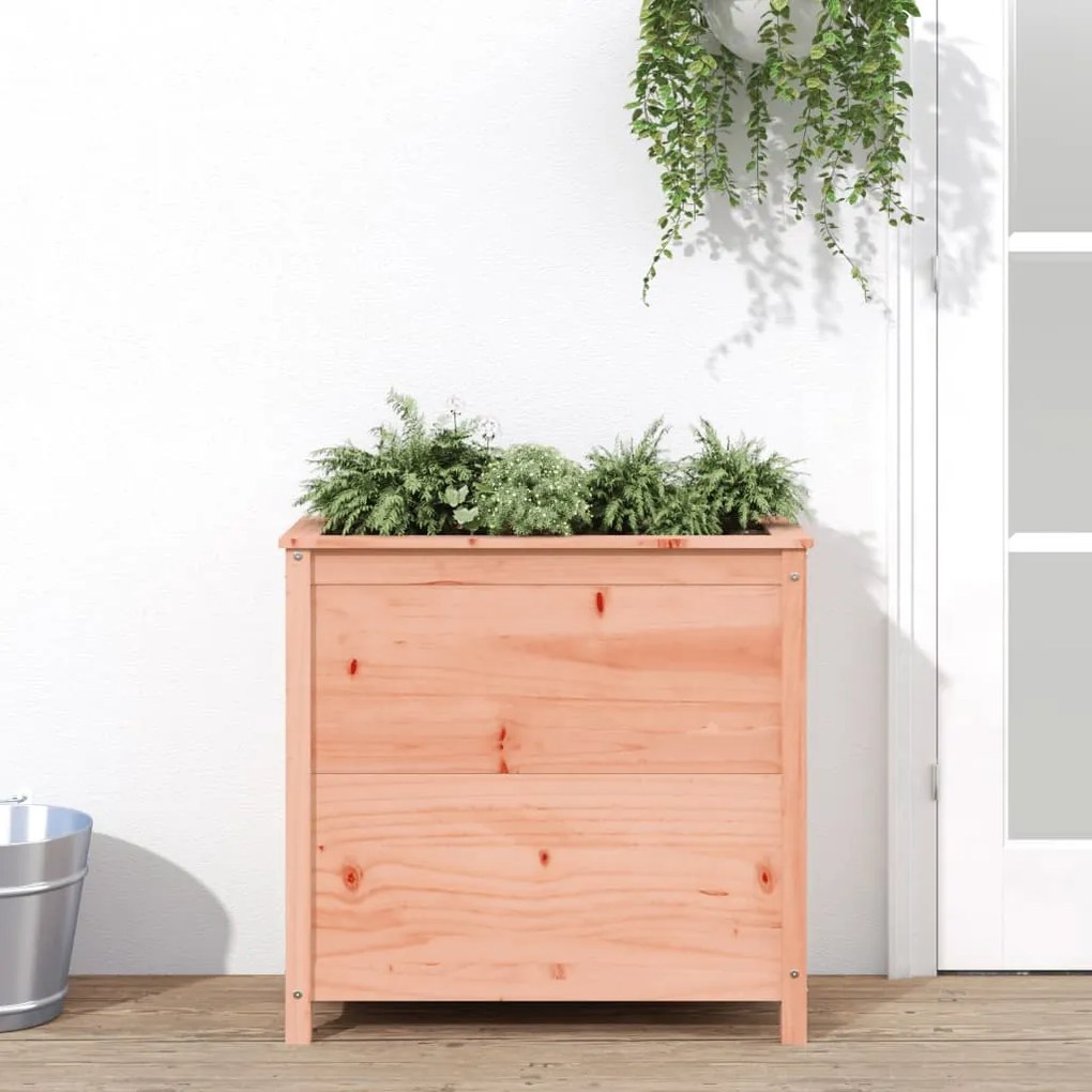vidaXL Vaso/floreira de jardim 82,5x40x78 cm madeira douglas maciça