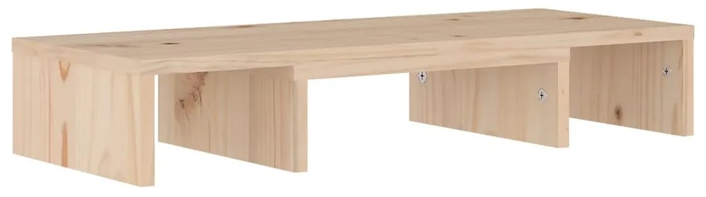 Suporte para monitor 60x24x10,5 cm madeira de pinho maciça