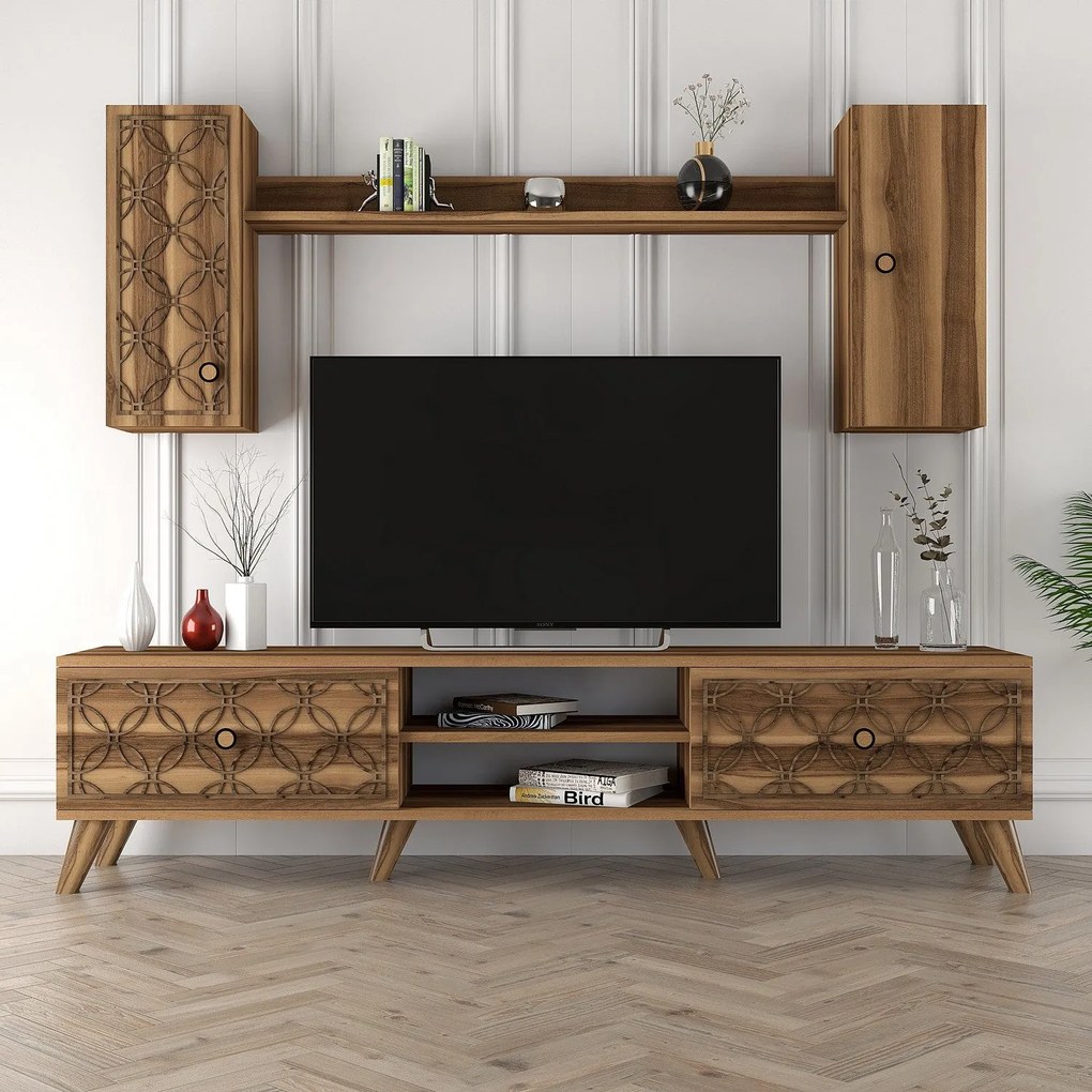 Unidade TV ClassS – Nogueira – 180x44x35 cm