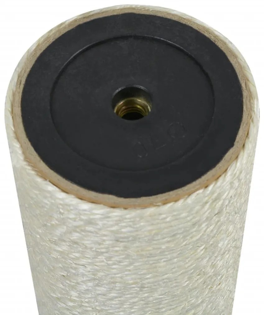 Arranhador para gatos 8 x 55 cm 10 mm bege