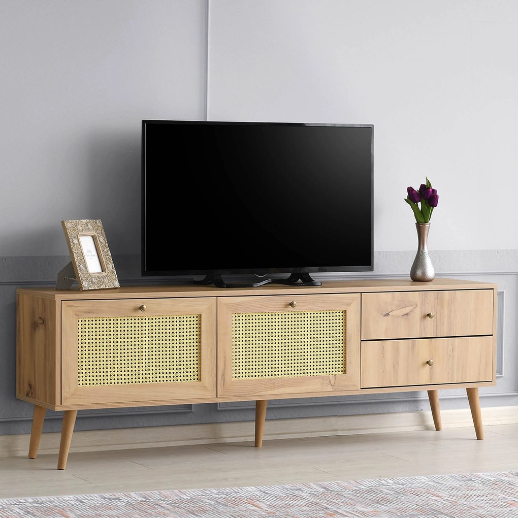 Móvel TV Patara – Carvalho – 180x60x40 cm
