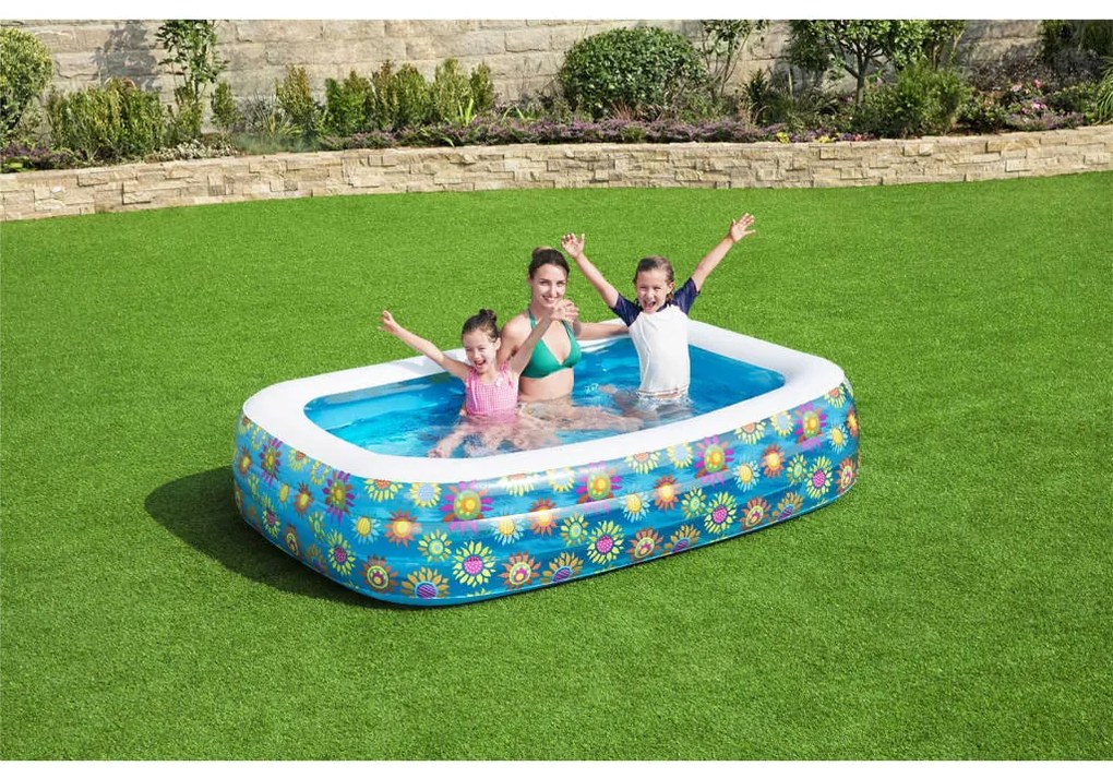 93793 Bestway Piscina infantil insuflável 229x152x56 cm azul