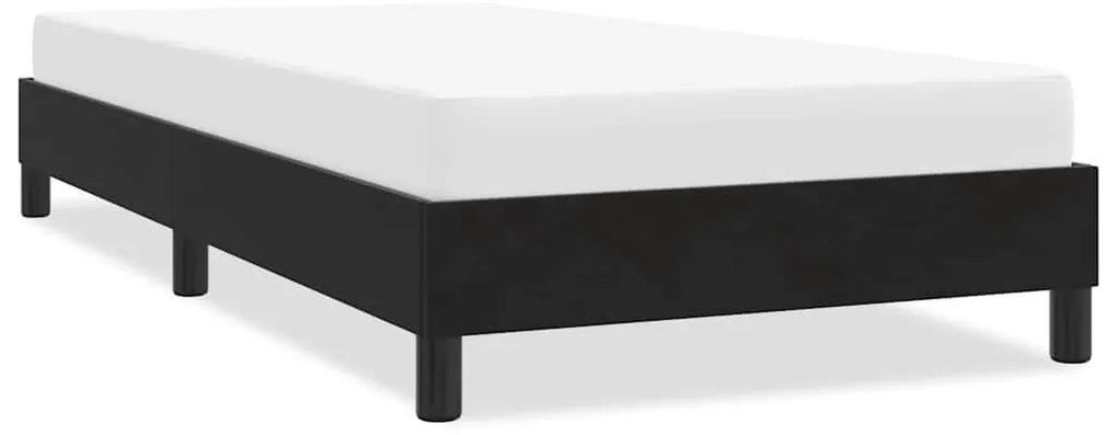 vidaXL Estrutura de cama sem colchão 90x210 cm veludo preto