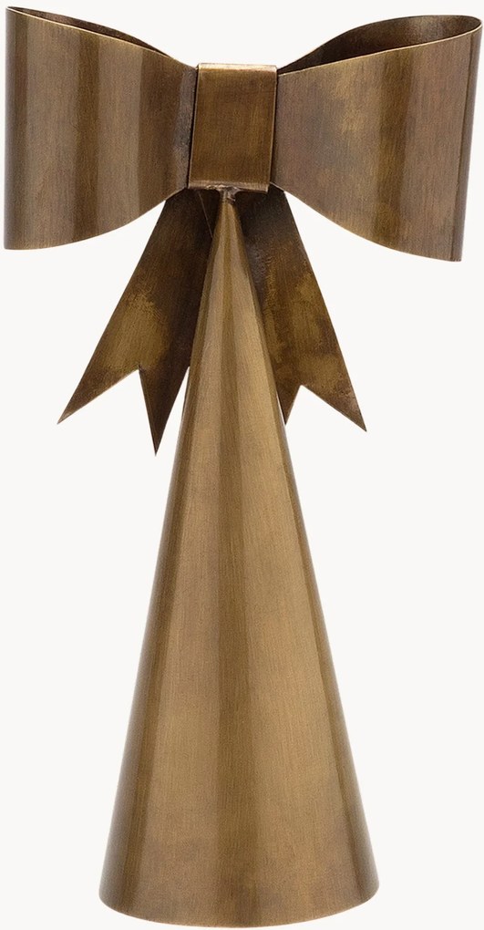Topo de árvore de Natal artesanal Radiant Ribbon