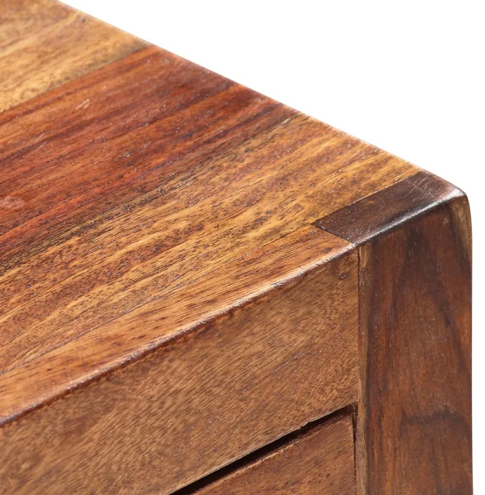 Mesa de cabeceira 40x30x50 cm madeira de acácia maciça