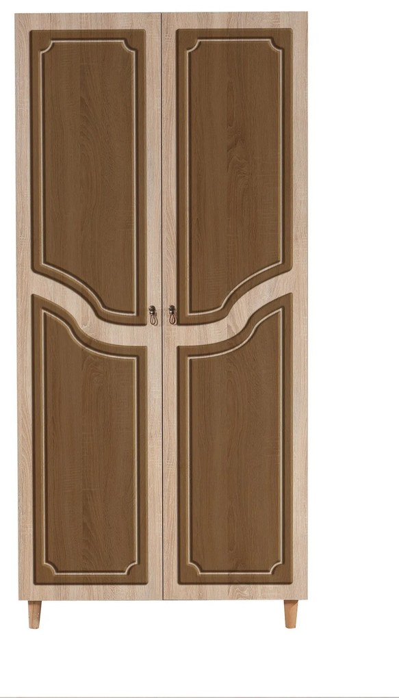 Guarda-roupa Stil – Carvalho Sonoma – 90x192x52 cm