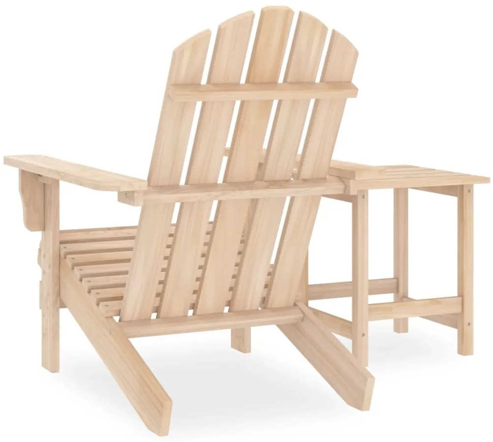 Cadeira de jardim Adirondack com mesa madeira de abeto