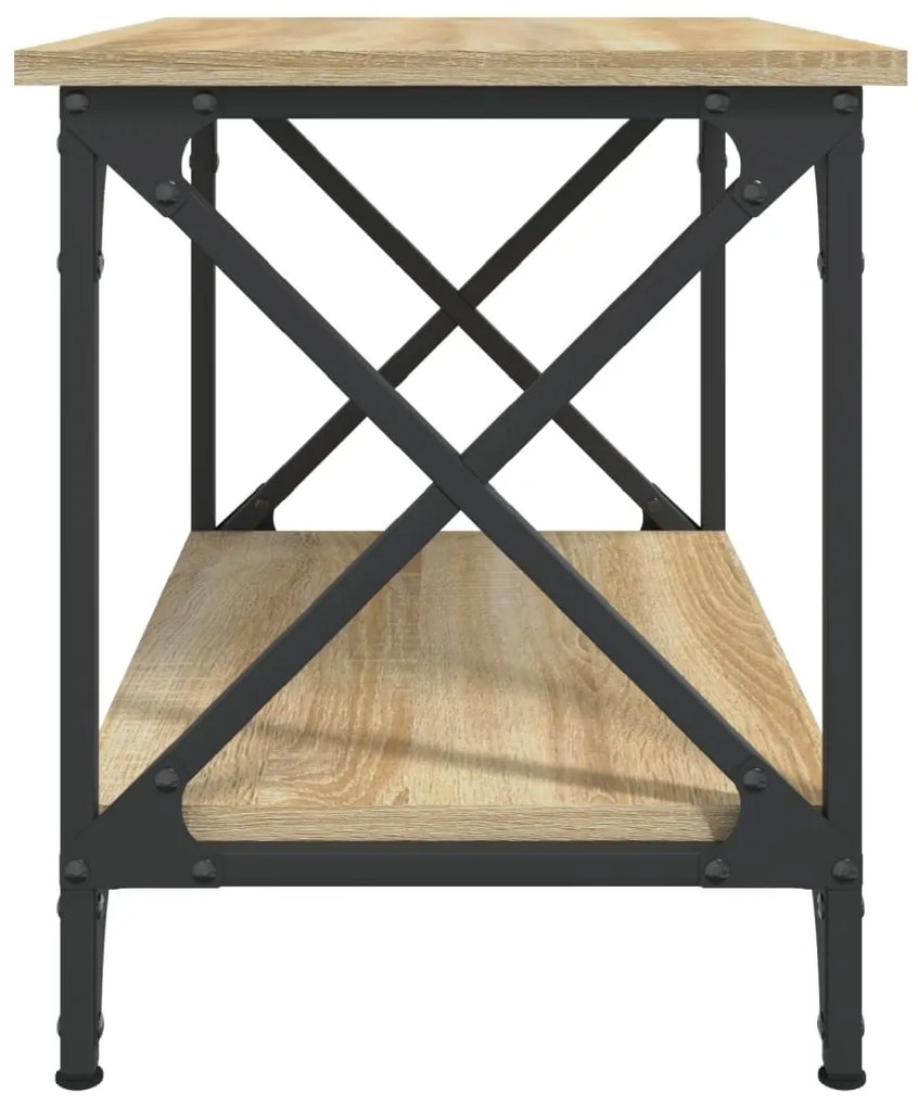 Mesa de apoio 55x38x45 cm derivados de madeira carvalho sonoma