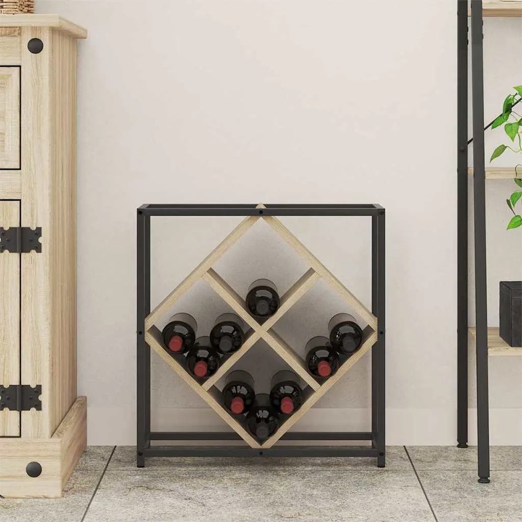 Cachote de Vinho Carvalho Sonoma 51x18x52,5 cm Madeira Industrial