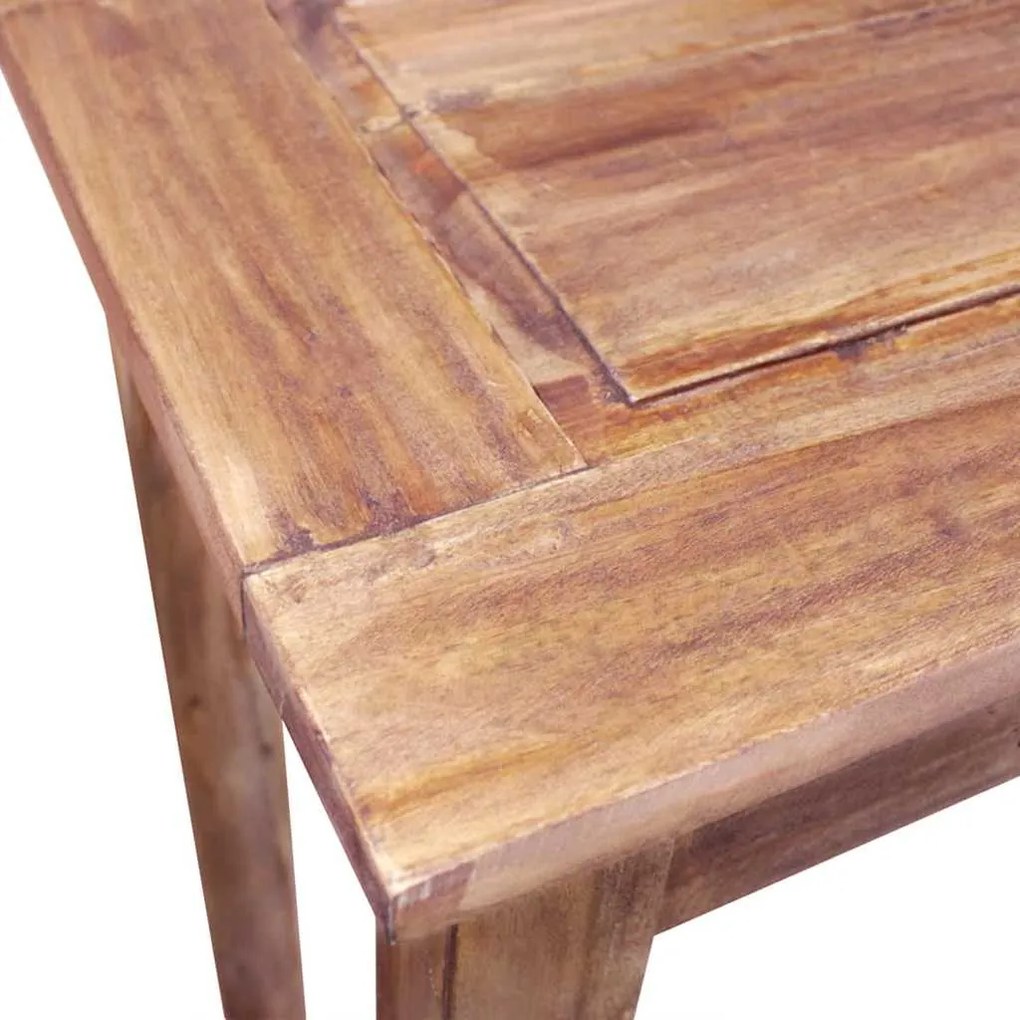 Mesa consola madeira de mogno maciça 123x42x75 cm