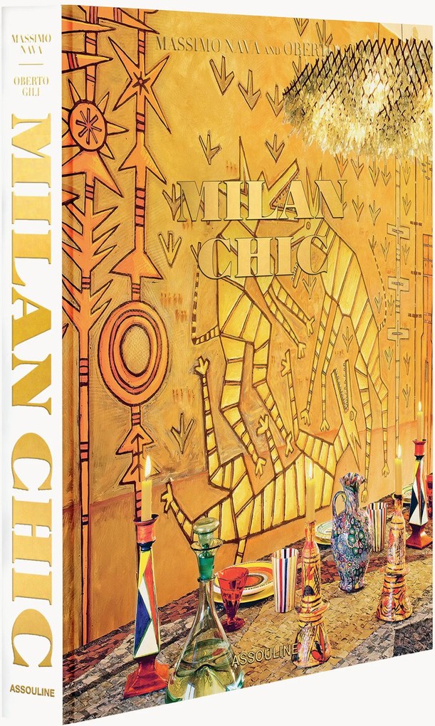 Livro de mesa de centro Milan Chic