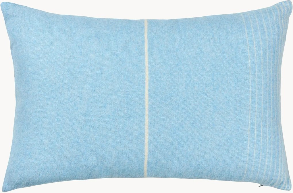 Capa de almofada de lã Carte Postale