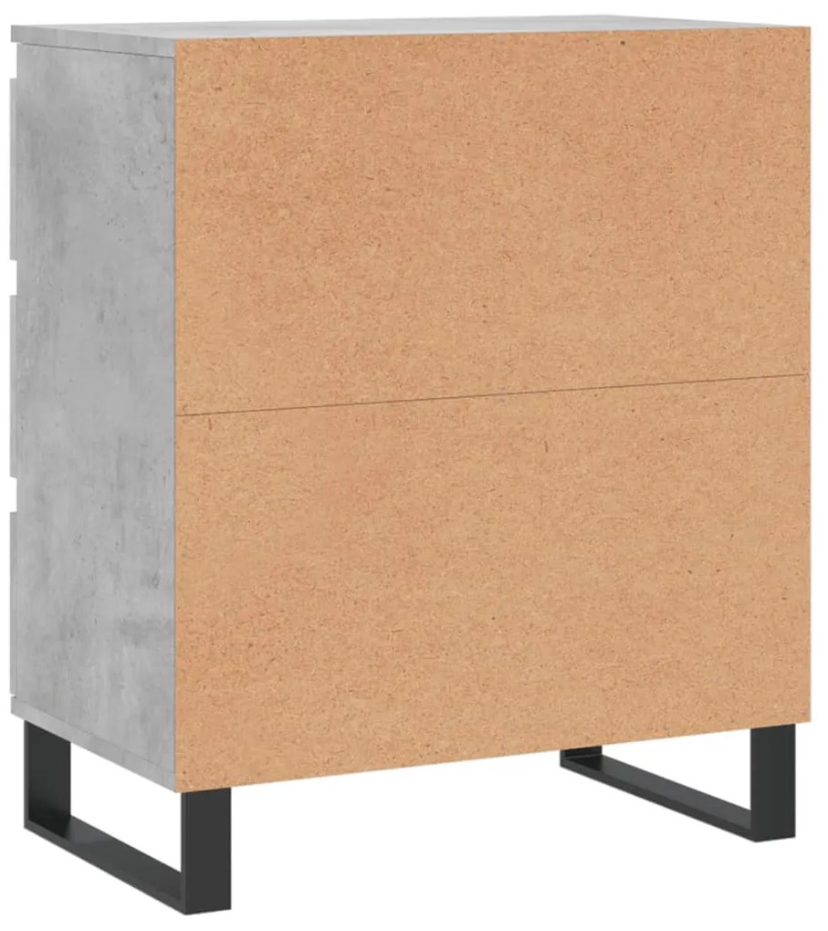 Aparador 60x35x70 cm derivados de madeira cinzento cimento