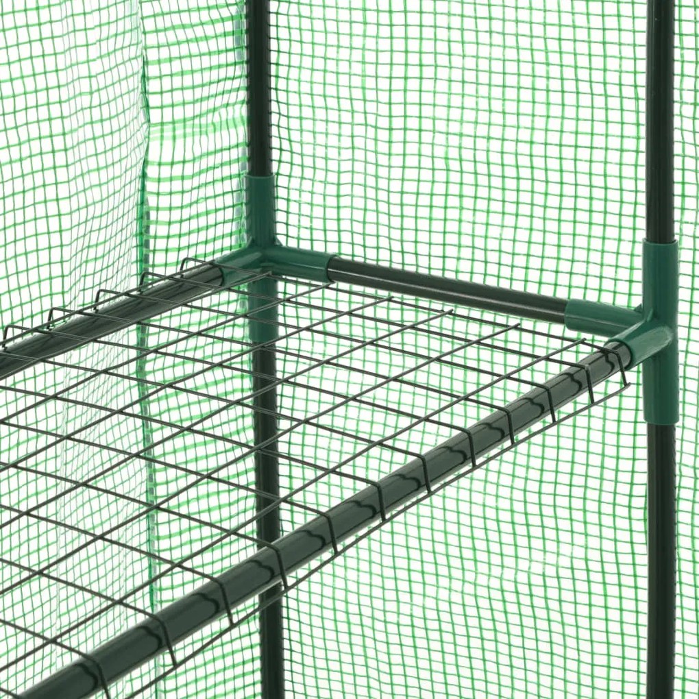 Estufa com 12 prateleiras 143x214x196 cm aço