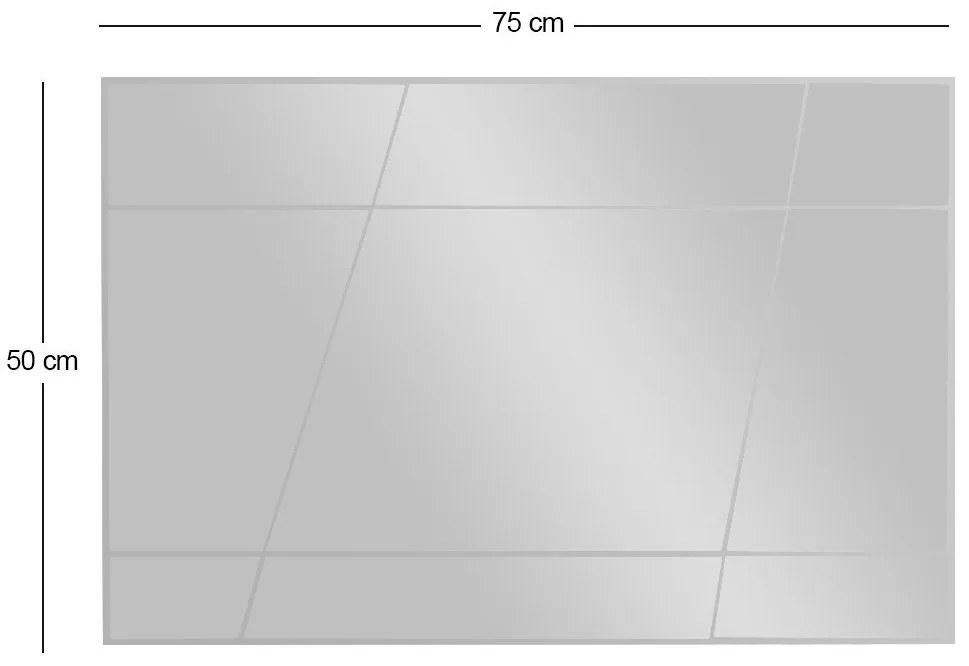 Espelho Akol – Branco – 50 cm x 75 cm