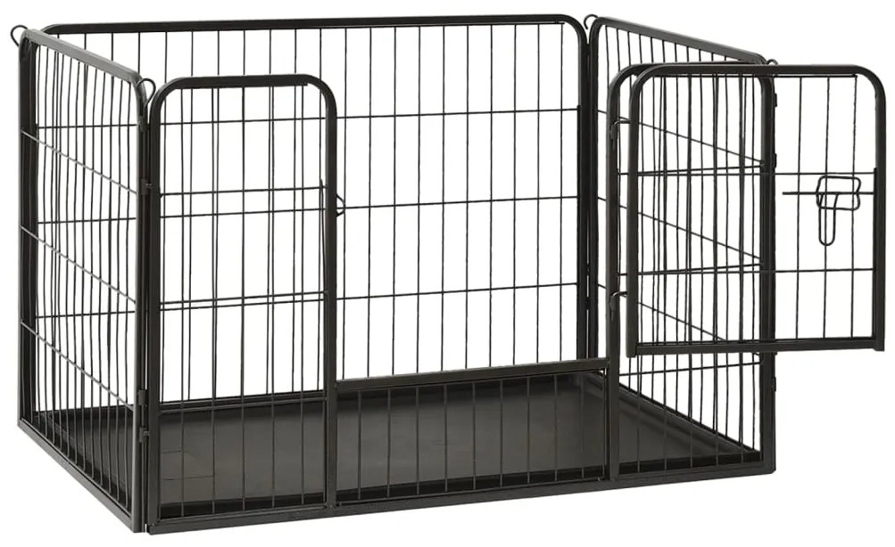 Parque para cãezinhos 91,5x59x61 cm aço