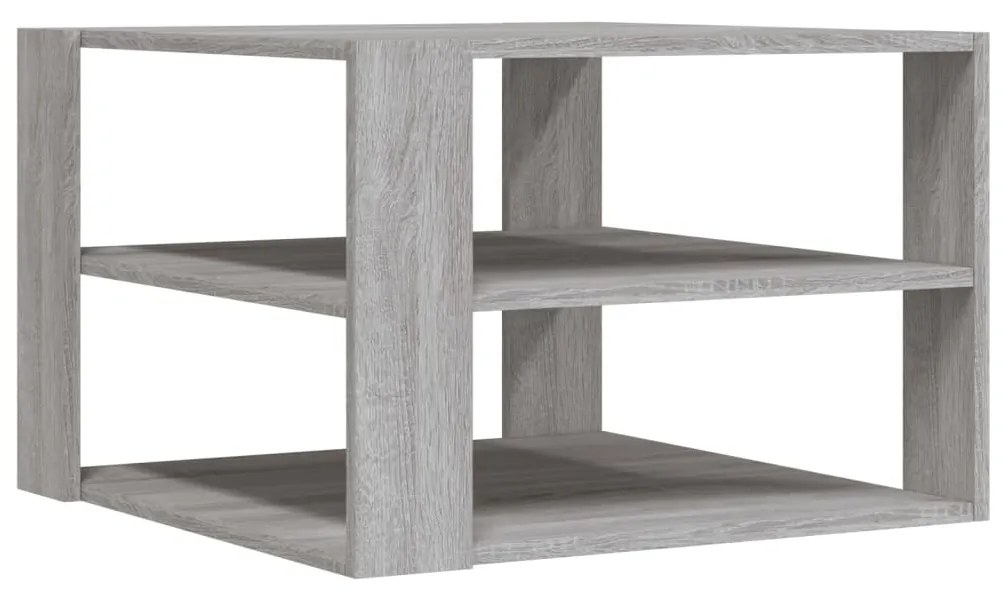 Mesa de centro 59,5x59,5x40 cm derivados madeira cinza sonoma